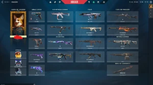 Conta com faca + skins Diamante 3 | Dados de recuperação - Valorant