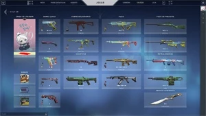 CONTA VALORANT PRATA 3 LVL 72 VÁRIAS SKINS VANDAL/PHANTOM
