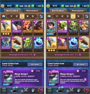 CLASH ROYALE MELHOR CONTA PARA PUSH +6400