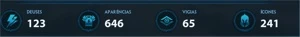 CONTA SMITE COM ARCONTE 650+ SKINS