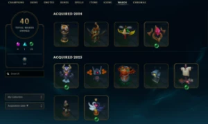 Conta lol diamante com várias skins e todos os campeões - League of Legends