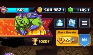 Conta com medalha de 9 anos - Clash Royale