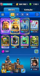 Conta com medalha de 9 anos - Clash Royale