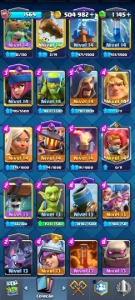Conta com medalha de 9 anos - Clash Royale