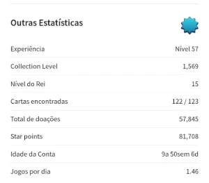 Conta com medalha de 9 anos - Clash Royale