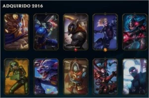 CONTA DIAMANTE - League of Legends LOL