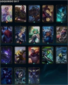 CONTA DIAMANTE - League of Legends LOL