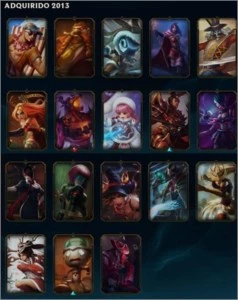 CONTA DIAMANTE - League of Legends LOL