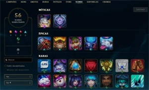 plat 1 75 pdl, d2 season passada, dono único. - League of Legends: Wild Rift LOL WR