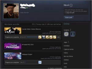 Conta Global Offensive -> GC lvl 20 e Xerife - Counter Strike CS