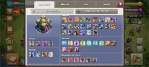 clash of clans cv 14 Full de tudo