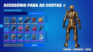 Conta fortnite + epic com 67 skins e passe da quarta temp