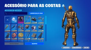 Conta fortnite + epic com 67 skins e passe da quarta temp