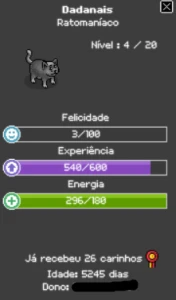 Conta Habbo 2008 - Pet com 5245 Dias - Traxmachine Azul