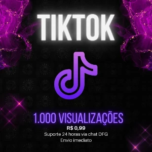 [Promoção] Visualizações Tiktok | 24h On - Redes Sociais