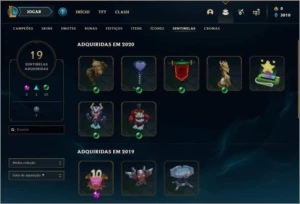 Conta Platina IV, 123 Skins - League of Legends LOL