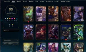 Conta De Lol 2011 | Icones Antigos | 88 Skins | Kayle Juiza - League of Legends