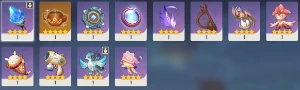 Ar 51 Hutao C1 + Homa + Neuvillette C1+ Alguns T5/Armas T5 - Genshin Impact