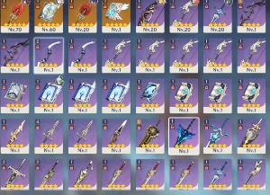 Ar 51 Hutao C1 + Homa + Neuvillette C1+ Alguns T5/Armas T5 - Genshin Impact