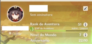 Ar 51 Hutao C1 + Homa + Neuvillette C1+ Alguns T5/Armas T5 - Genshin Impact