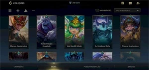 CONTA WILD RIFT QUASE MESTRE E 31 SKINS (4 PASSES)! - League of Legends: Wild Rift LOL WR