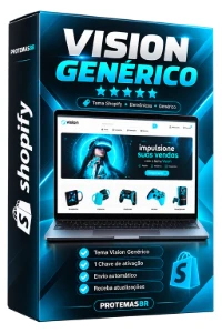 Tema  [conteúdo removido]  Genérico Shopify + Chave de Ativação - Sites, Lojas e Sistemas Prontos Sites e Scripts