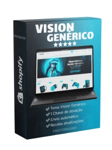 Tema  [conteúdo removido]  Genérico Shopify + Chave de Ativação - Sites, Lojas e Sistemas Prontos Sites e Scripts