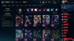 Conta do lol diamante 3, 387 skins, lvl716 - League of Legends