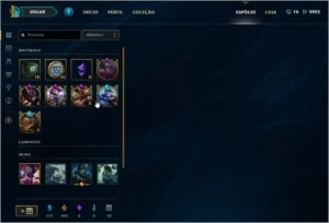 Conta Smurf League of Legends 46 Campeoes LOL