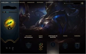 Conta lvl 30 apenas. - League of Legends LOL