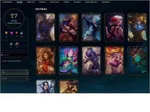 CONTA LOL PLATINA 2 - League of Legends