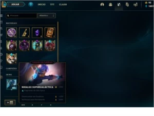 CONTA LOL PLATINA 2 - League of Legends