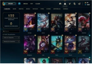 CONTA LOL PLATINA 2 - League of Legends