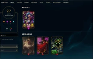 CONTA LOL PLATINA 2 - League of Legends