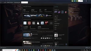 CONTA STEAM COLEÇÃO DE JOGOS