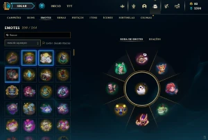 Conta De Lol 186 Skins Esmeralda ( Com Skins Também No Vava) - League of Legends