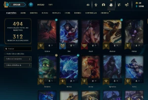 Conta De Lol 186 Skins Esmeralda ( Com Skins Também No Vava) - League of Legends