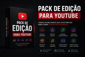 Mega Pack Edição Youtube Completo Sonoros, Visuais, Música.. - Vídeos e Cortes Cortes Virais