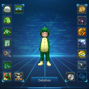 Conta La Dmo com Miko - Digimon Masters Online