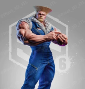 Guile Street Fighter 3d stl - Outros