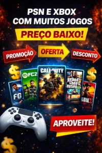 🔥 Contas De Psn E Xbox Cheias De Jogos – Aproveite! - Outros