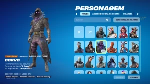 Conta Fortnite Antiga, com itens da primeira temporada