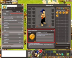 MEGA Conta com 5 Personagens - Dofus