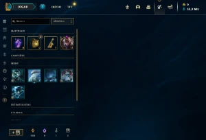 Conta Diamante 4 iv lol 36K Ea 80 wr - League of Legends