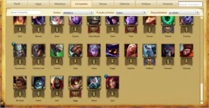 Conta LOL de 4 anos 96 champs e ++ - League of Legends