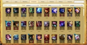 Conta LOL de 4 anos 96 champs e ++ - League of Legends