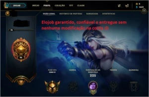 Elojob qualquer conta para o gold - League of Legends LOL