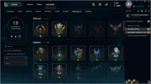 CONTA NO LOL BARATÍSSIMA - League of Legends