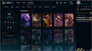 CONTA NO LOL BARATÍSSIMA - League of Legends