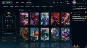 CONTA NO LOL BARATÍSSIMA - League of Legends